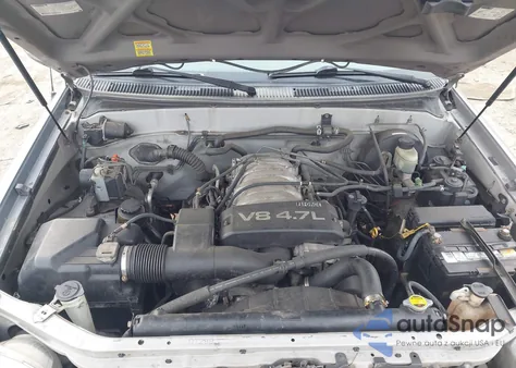 2001 Toyota Tundra Sr5 V8 z USA, uszkodzony, nr VIN 5TBBT44111S167971